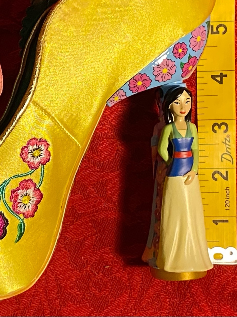 Irregular Choice Disney Princess”Let Your True Self Shine” special heels MULAN,8 - Picture 12 of 14